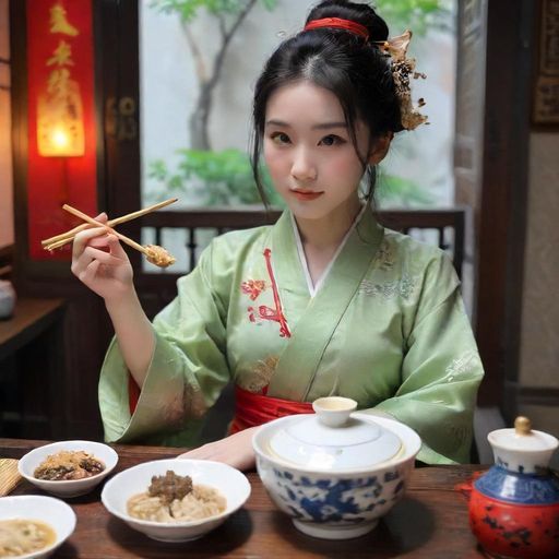 一壶龙井，几块点心，生活真美好