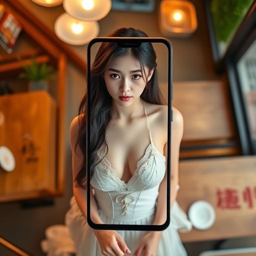 手机屏幕显示信息流