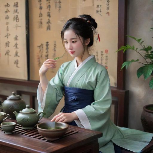 茶艺展示与精致茶具