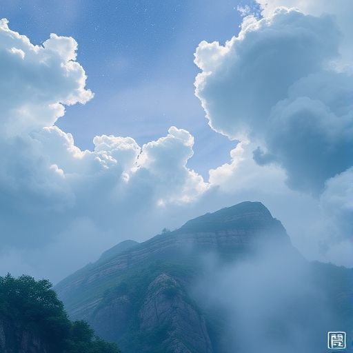 清幽阁的竹墙与鱼池