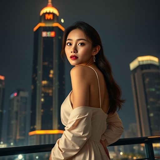 广州凤楼夜景