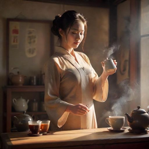 茶肆通过微信分享茶艺吸引顾客