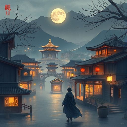 茶室外的珠江夜景