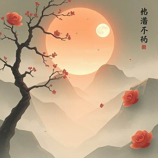 茶具的精致摆放