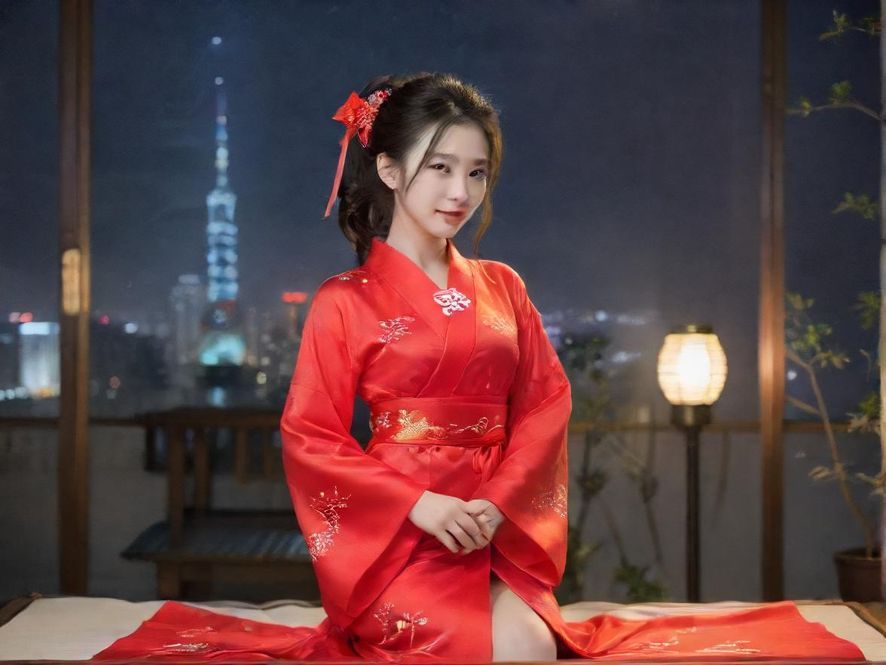 时尚小姐mm在私密公寓的优雅姿态