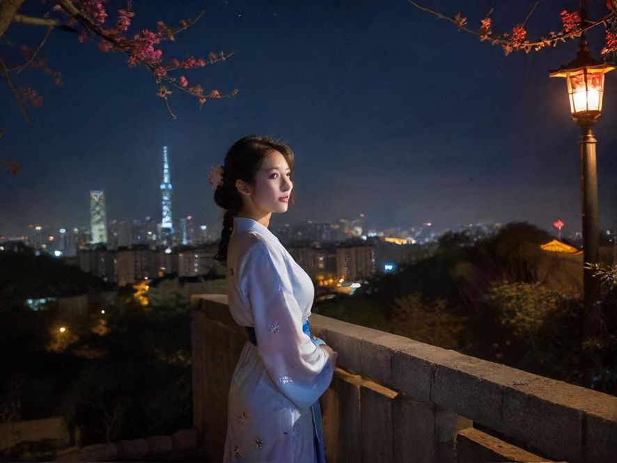 深圳高端会所入口夜景