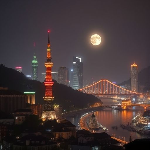 深圳城市夜景