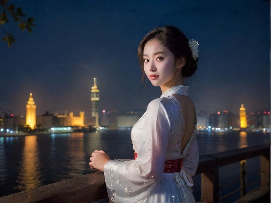 夜场派对炫彩灯光高端会所场景
