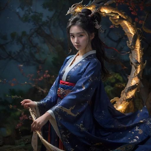 深圳龙华夜场全景