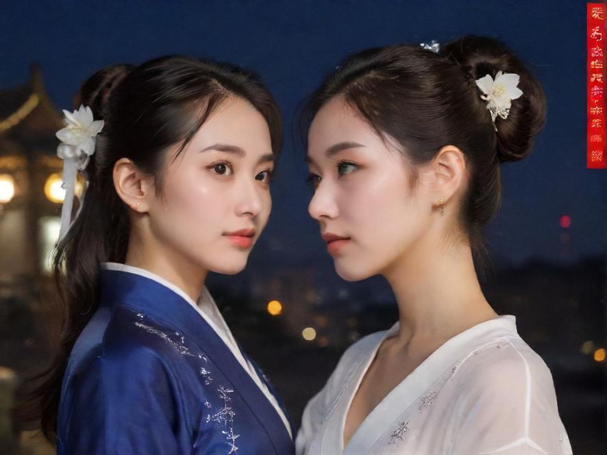 夜幕下的休闲会所入口