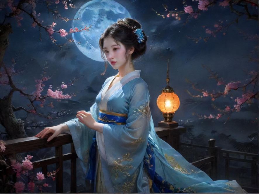 广州夜色街景