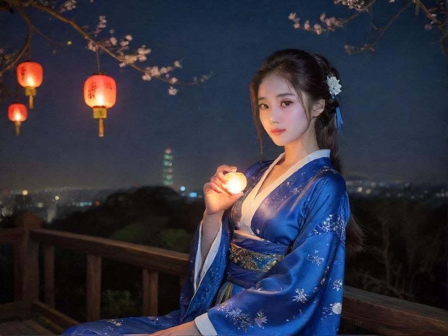 广州太和夜场会所街头夜景