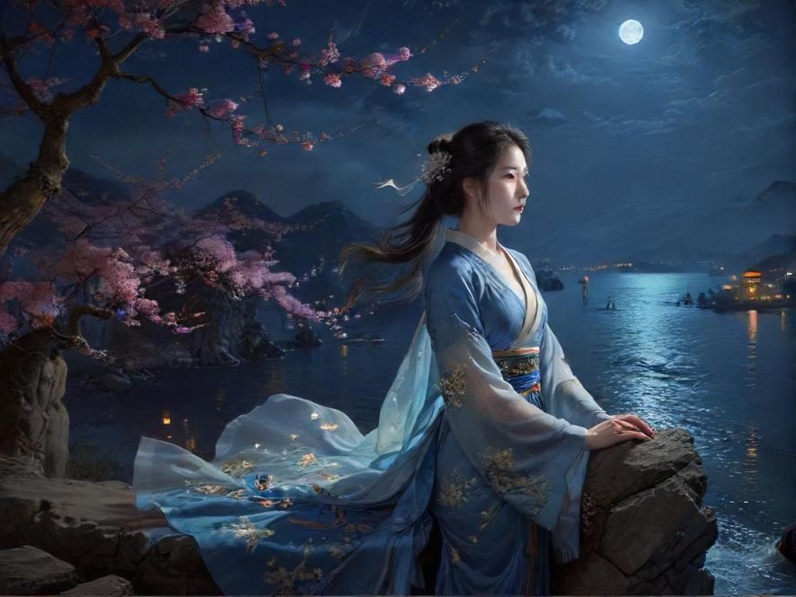 上海某高端夜场入口，灯光璀璨