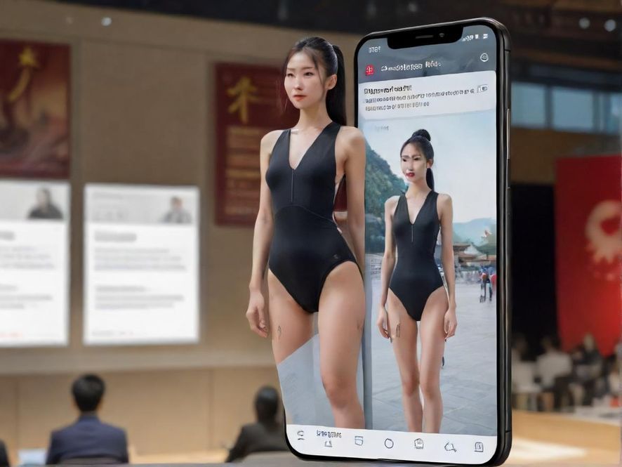手机屏幕上的深圳罗湖桑拿论坛页面