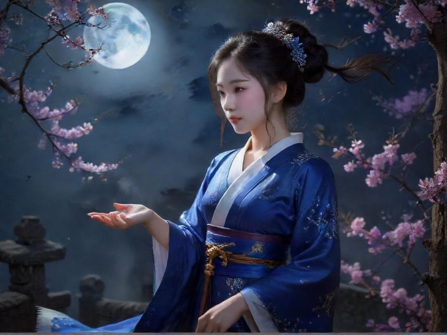 高端休闲会所入口夜景