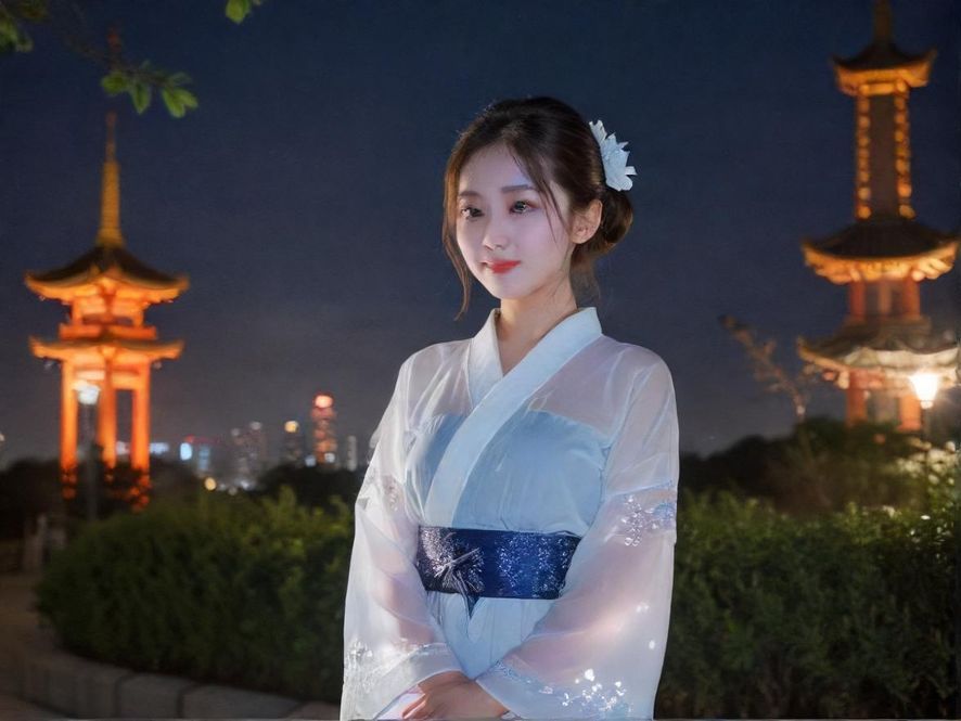 广东桑拿会所夜景
