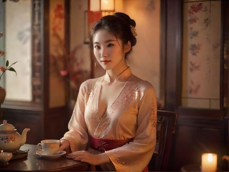 舒适茶室