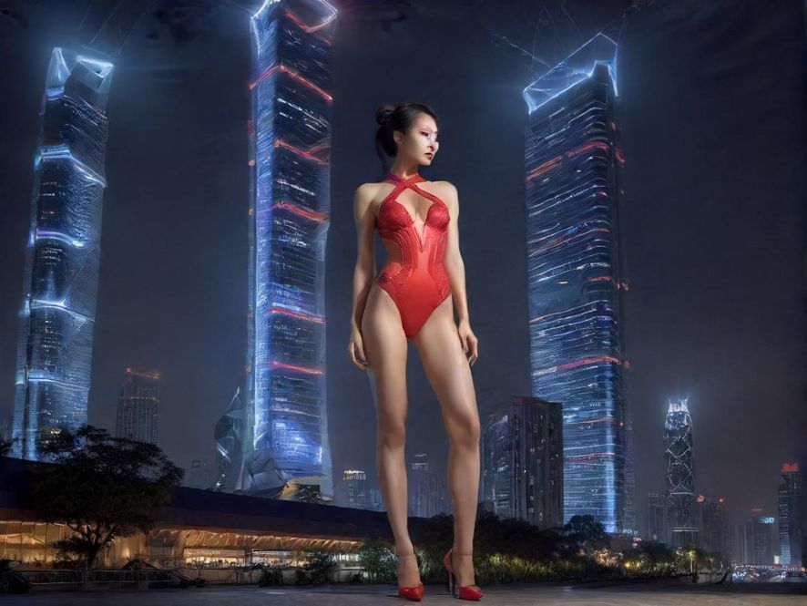 罗湖夜场环保会所夜景外观