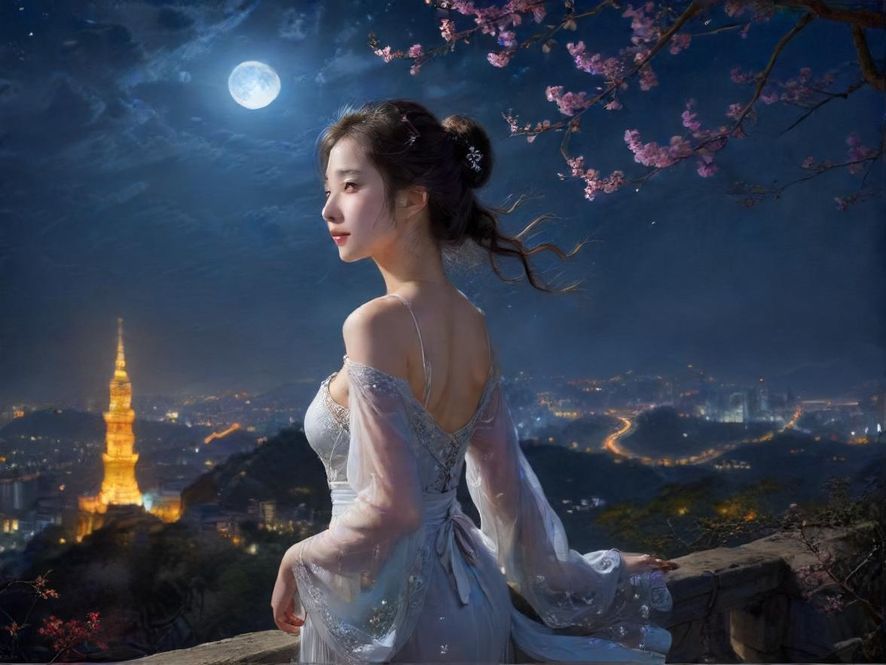 广州夜晚休闲场所入口