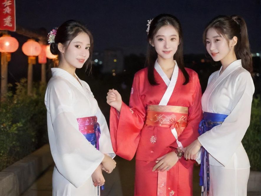 广州夜生活入口意境图
