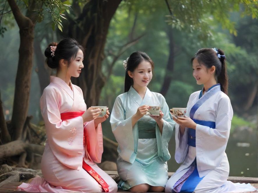 广州茶艺会所内景
