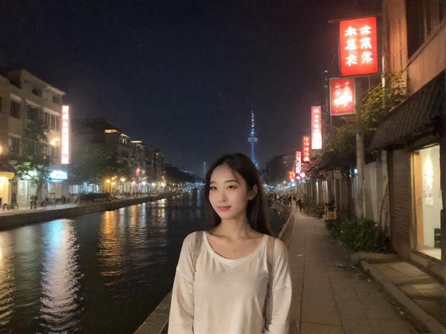 城市夜场会所夜景展示