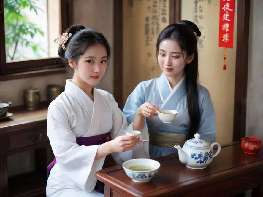 广州高端茶社内部环境展示
