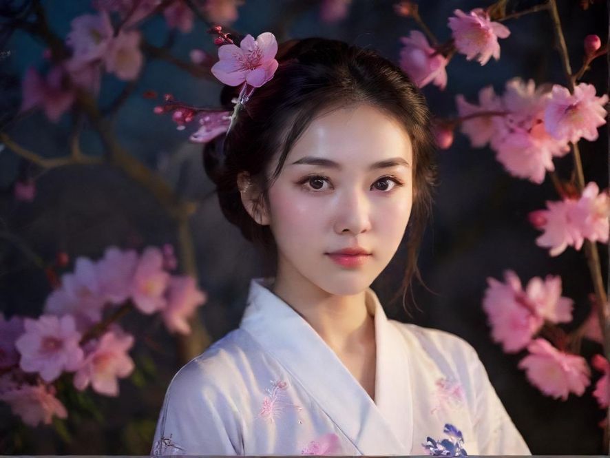花都夜场会所外观夜景