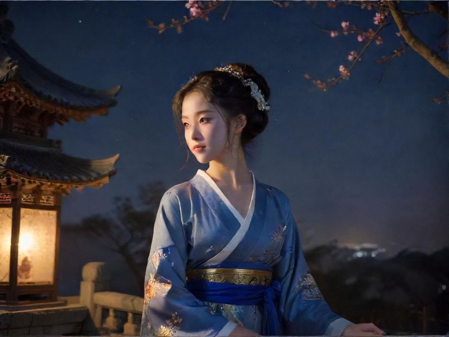 广州95场夜生活街头场景