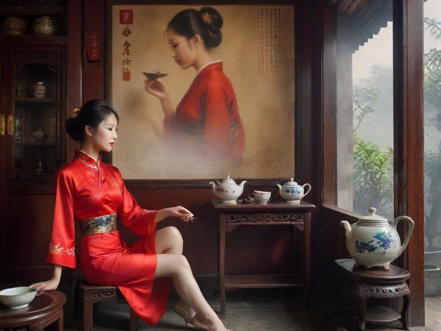 广州白云喝茶上课现场场景