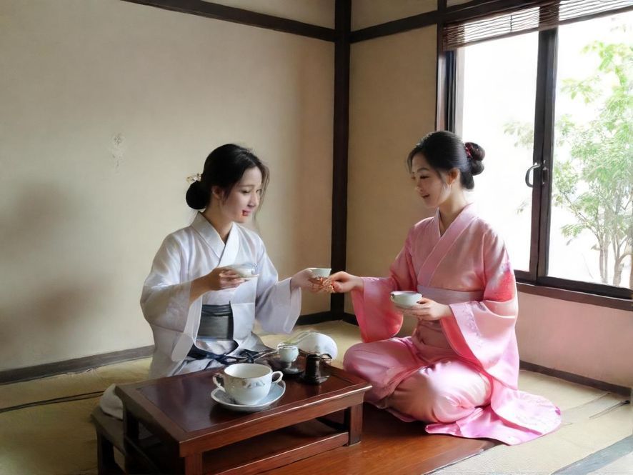广州传统茶楼氛围展示