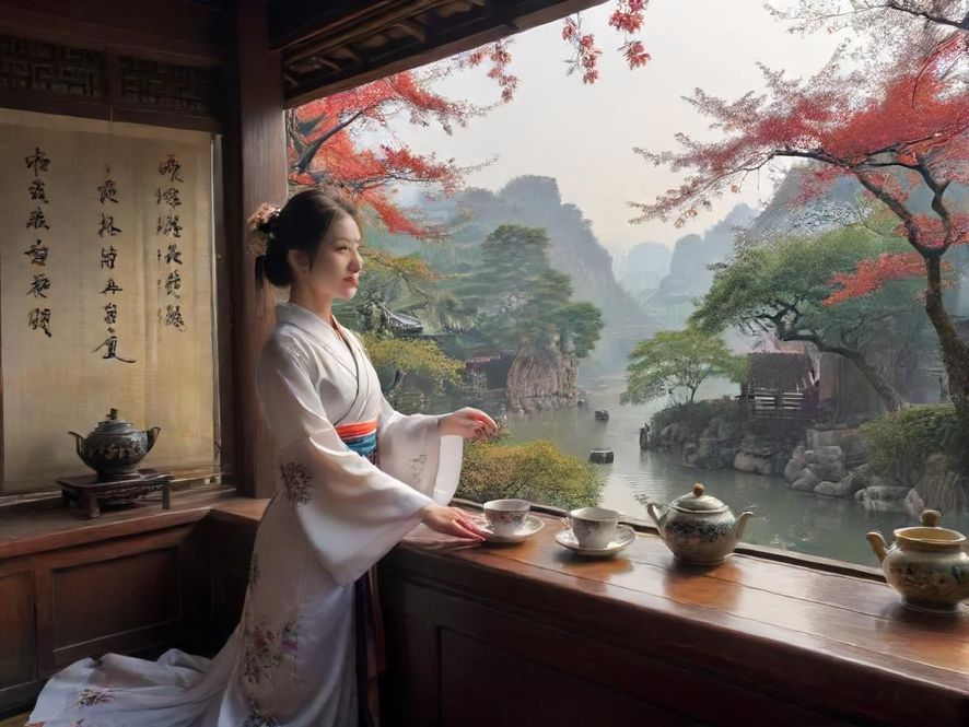 广州茶社内部环境一览