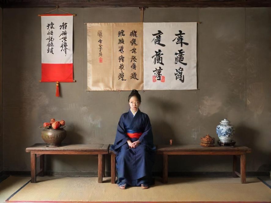 一名身着专业服装的理疗师，正在私密包间内，用温柔而娴熟的手法进行按摩，特写镜头展现其专注的神情。